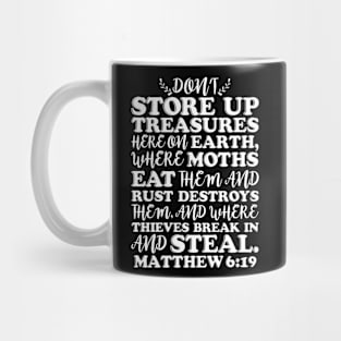 Matthew 6:19 Mug